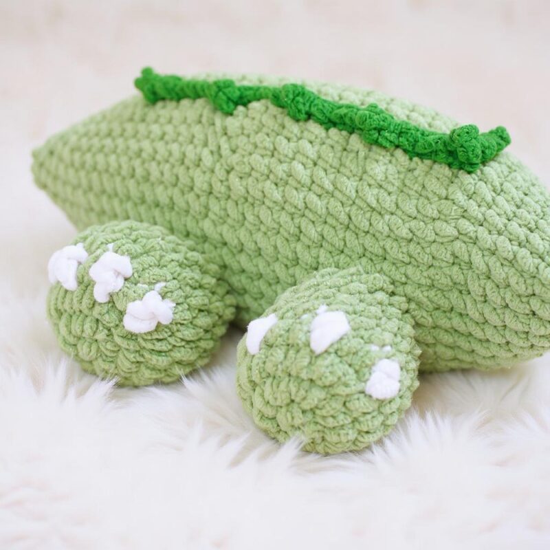 Pudgy Croc Amigurumi Crochet Pattern - Adorable DIY Stuffed Animal Toy - Instant Download PDF - Image 6