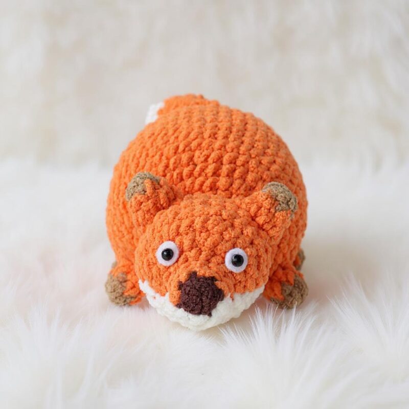 Pudgy Fox Amigurumi Crochet Pattern - Adorable DIY Stuffed Animal Toy - Instant Download PDF - Image 2