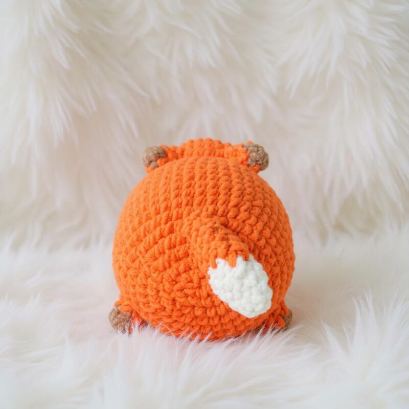 Pudgy Fox Amigurumi Crochet Pattern - Adorable DIY Stuffed Animal Toy - Instant Download PDF - Image 4