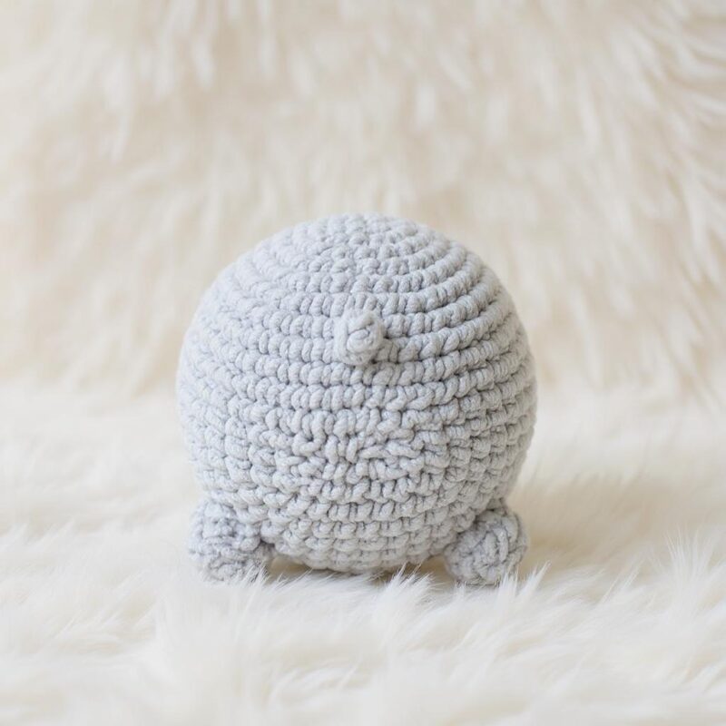 Pudgy Hippo Amigurumi Crochet Pattern - Adorable DIY Stuffed Animal Toy - Instant Download PDF - Image 4