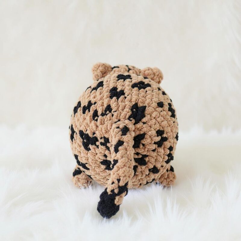Pudgy Leopard Amigurumi Crochet Pattern - Adorable DIY Stuffed Animal Toy - Instant Download PDF - Image 3