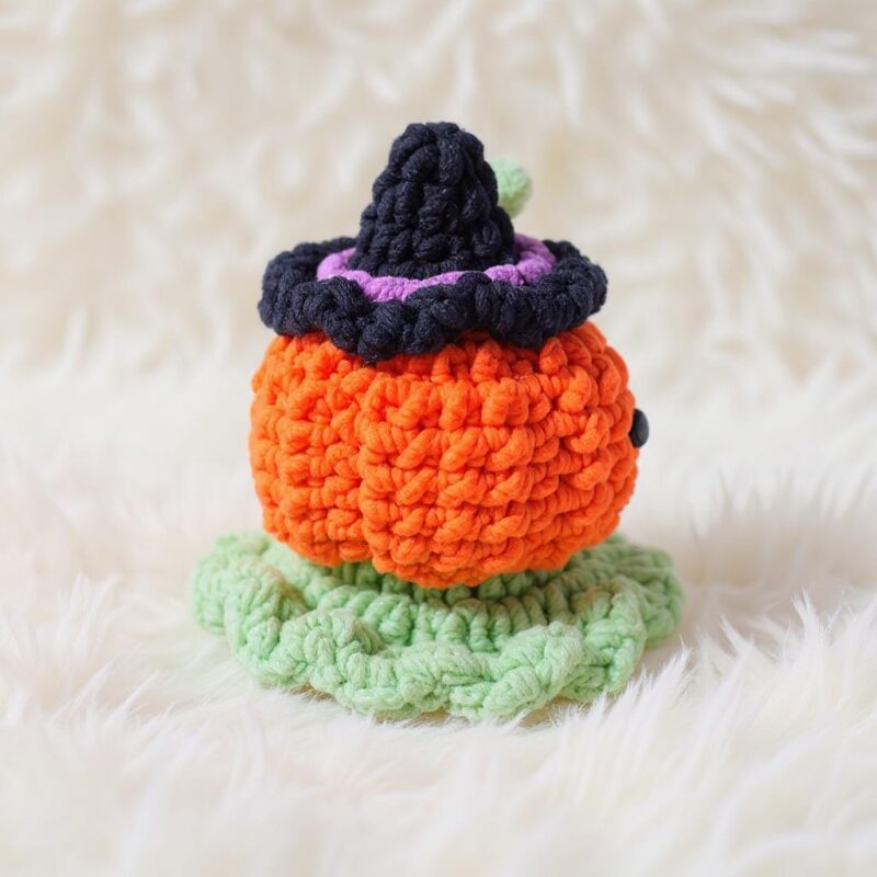 Pumpkin Snail Amigurumi Crochet Pattern - Adorable DIY Stuffed Animal Toy - Instant Download PDF - Image 5