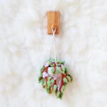 Hanging Flower Basket Amigurumi Crochet Pattern - Charming DIY Car Hanging Decor - Instant Download PDF