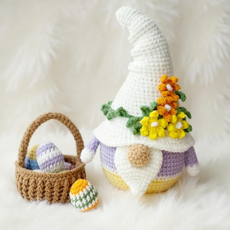 Easter Gnome Amigurumi Crochet Pattern - Adorable DIY Stuffed Toy - Instant Download PDF - Image 2