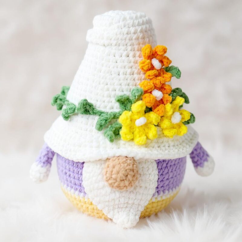 Easter Gnome Amigurumi Crochet Pattern - Adorable DIY Stuffed Toy - Instant Download PDF - Image 3
