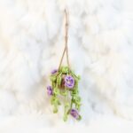 Poppy Flower Basket Amigurumi Crochet Pattern - Charming DIY Decorative Basket - Instant Download PDF