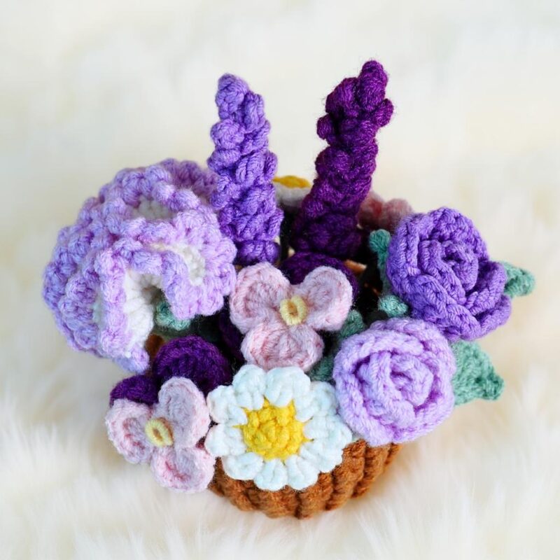 Hanging Car Basket Amigurumi Crochet Pattern - Adorable DIY Car Decor - Instant Download PDF - Image 5