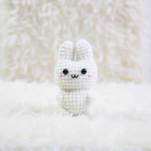 Rabbit Amigurumi Crochet Pattern - Easy Low-Sew - DIY Stuffed Animal Toy - Instant Download PDF