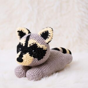 Raccoon Amigurumi Crochet Pattern - Adorable DIY Stuffed Animal Toy - Instant Download PDF