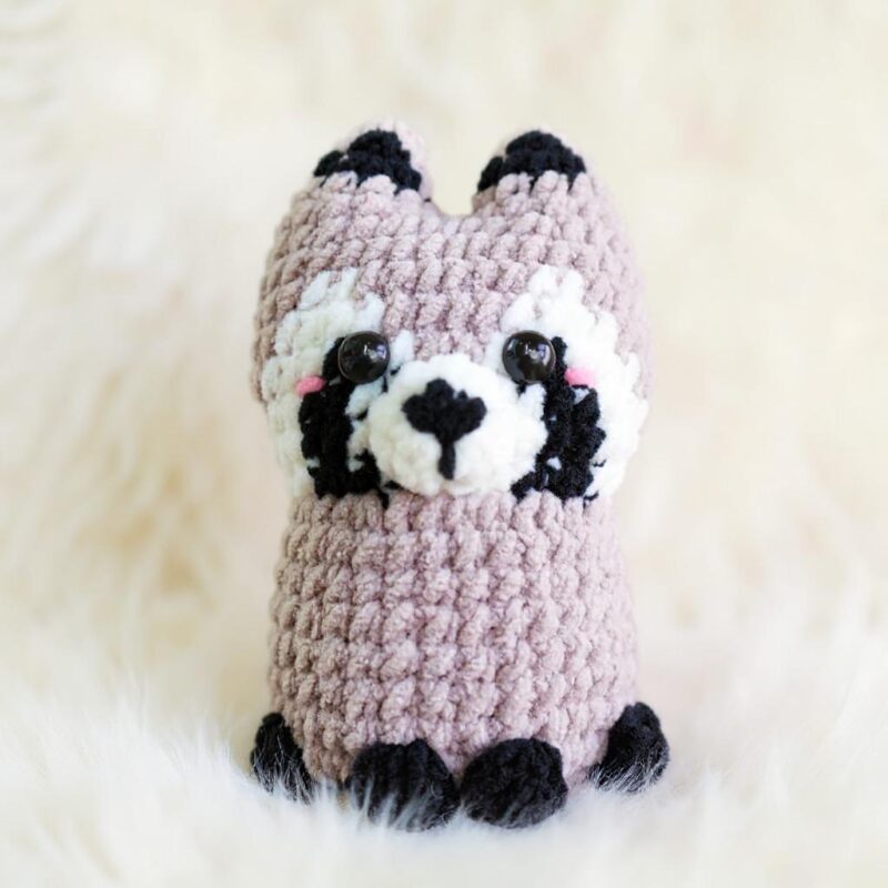 Raccoon Amigurumi Crochet Pattern - Low-Sew - DIY Stuffed Animal Toy - Instant Download PDF - Image 4