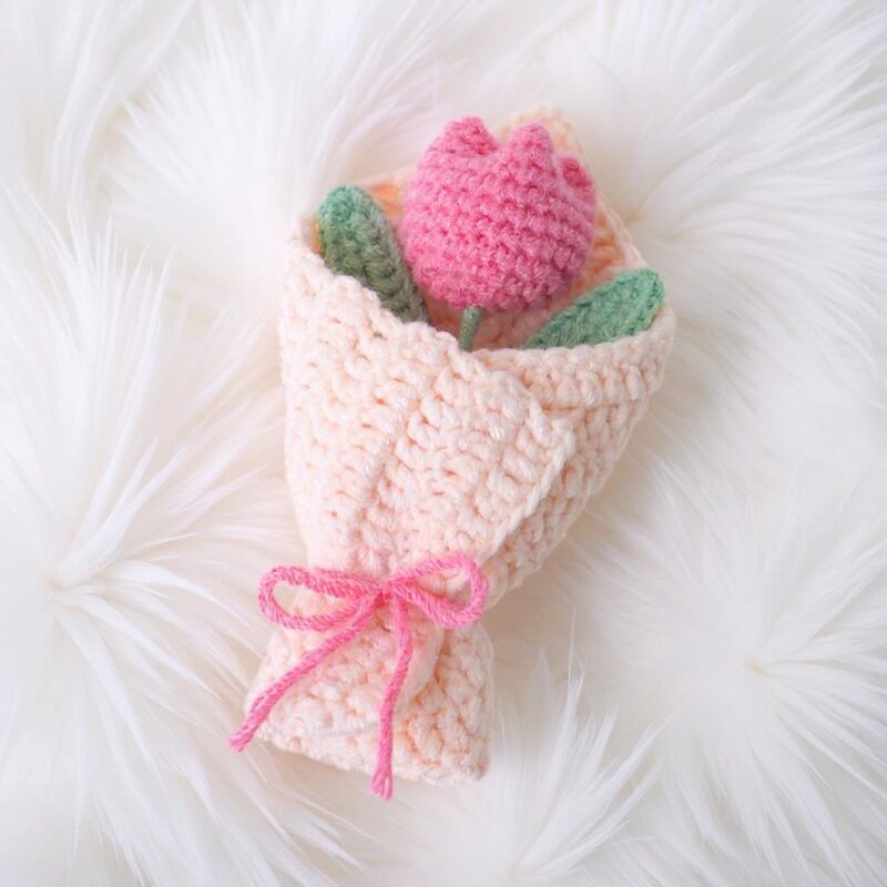Flower Bouquet Amigurumi Crochet Pattern Bundle - Beautiful DIY Handmade Decor - Instant Download PDF - Image 3