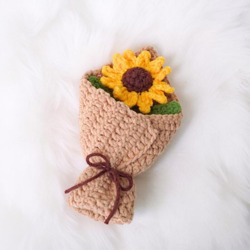 Flower Bouquet Amigurumi Crochet Pattern Bundle - Beautiful DIY Handmade Decor - Instant Download PDF - Image 4
