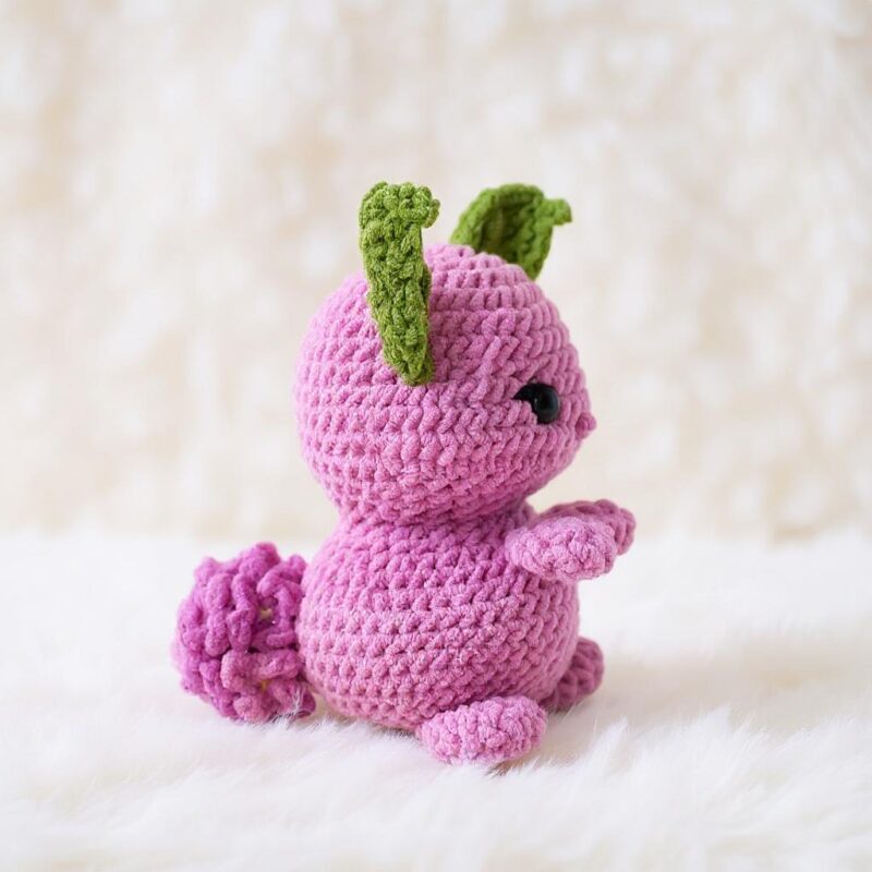 Radish Bunny Amigurumi Crochet Pattern - Adorable DIY Stuffed Animal Toy - Instant Download PDF - Image 3