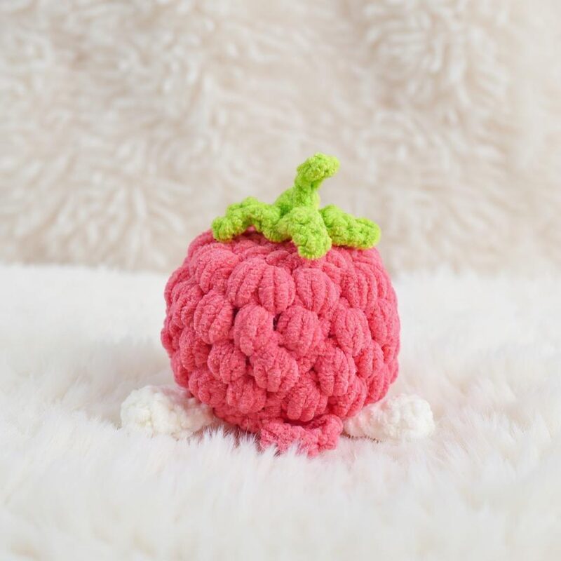 Raspberry Turtle Amigurumi Crochet Pattern - Easy No-Sew - DIY Stuffed Animal Toy - Instant Download PDF - Image 3