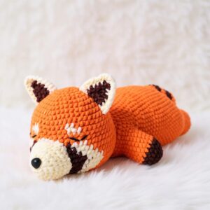 Red Panda Amigurumi Crochet Pattern - Adorable DIY Stuffed Animal Toy - Instant Download PDF