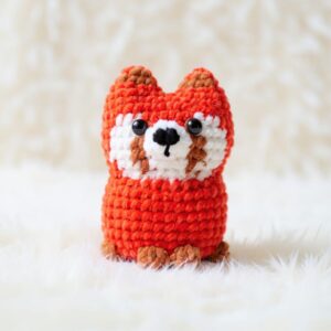 Red Panda Amigurumi Crochet Pattern - Adorable Low-Sew - DIY Stuffed Animal Toy - Instant Download PDF