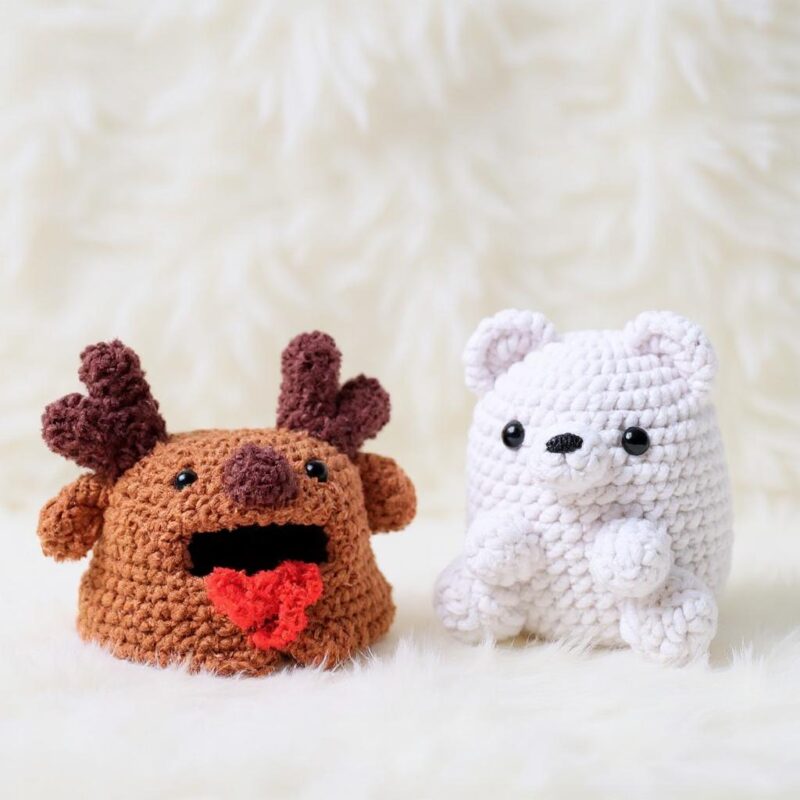 ReinBear Amigurumi Crochet Pattern - Adorable DIY Stuffed Animal Toy - Instant Download PDF - Image 4