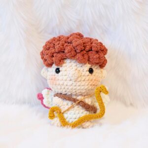 Cupid Amigurumi Crochet Pattern - Adorable DIY Stuffed Toy - Instant Download PDF
