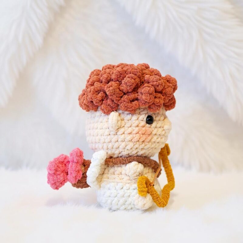 Cupid Amigurumi Crochet Pattern - Adorable DIY Stuffed Toy - Instant Download PDF - Image 5
