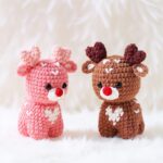 Reindeer Amigurumi Crochet Pattern - Charming DIY Stuffed Animal Toy - Instant Download PDF