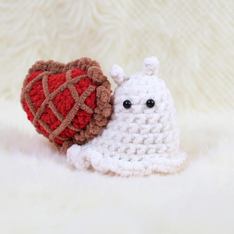 Romantic Treat Snails Amigurumi Crochet Pattern Bundle - Adorable DIY Stuffed Animal Toys - Instant Download PDF - Image 3