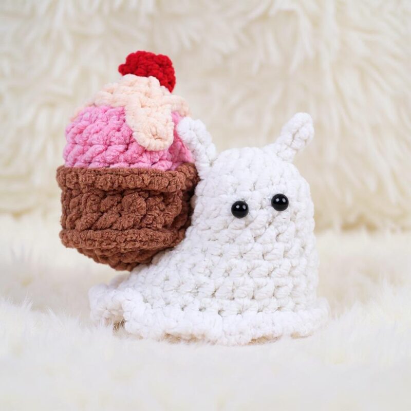 Romantic Treat Snails Amigurumi Crochet Pattern Bundle - Adorable DIY Stuffed Animal Toys - Instant Download PDF - Image 4