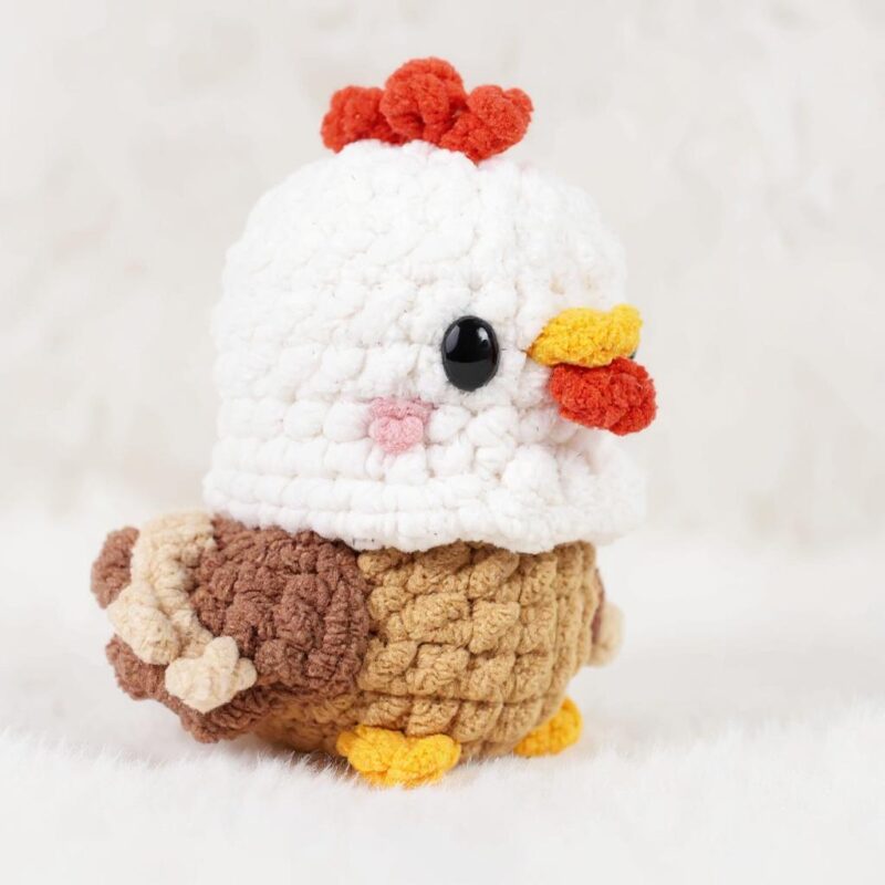 Rooster Amigurumi Crochet Pattern - Charming DIY Stuffed Animal Toy - Instant Download PDF - Image 2