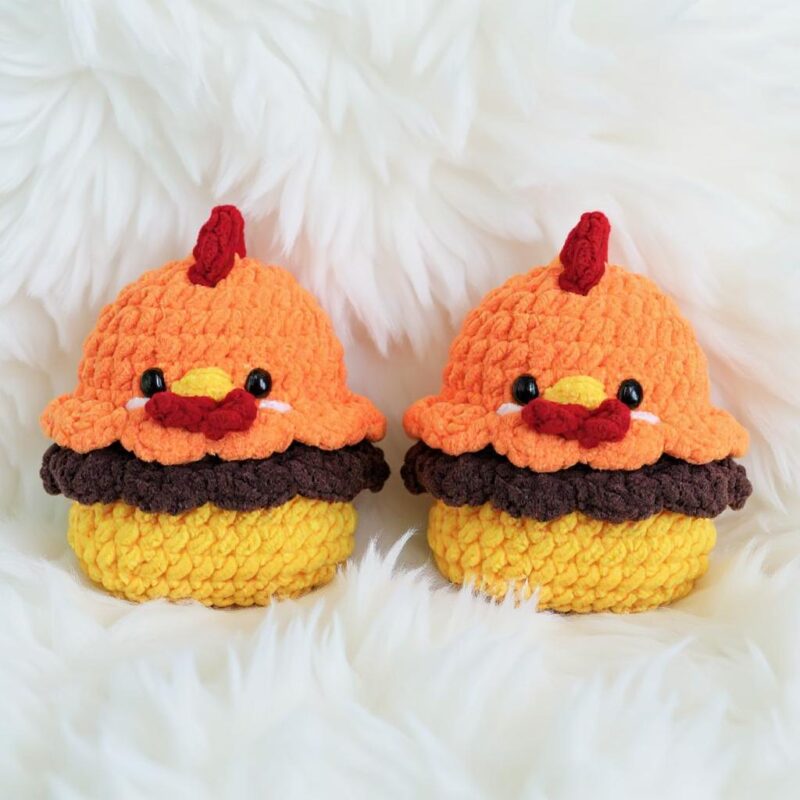 Rooster Amigurumi Crochet Pattern - Adorable DIY Stuffed Animal Toy - Instant Download PDF - Image 3