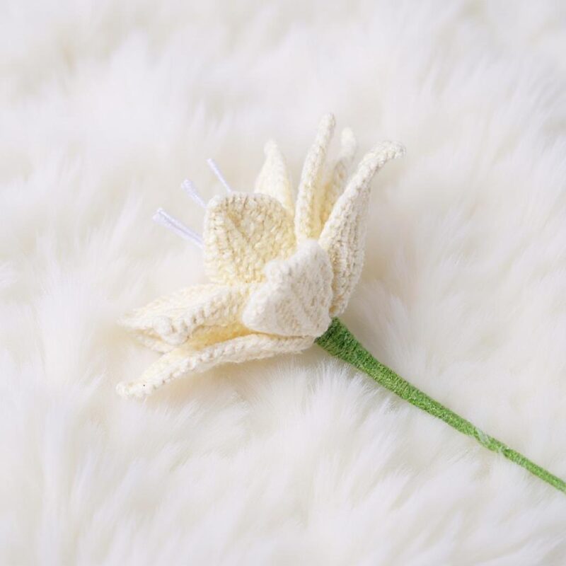 Rose & Lily Flowers Amigurumi Crochet Pattern - Beautiful DIY Flower Bouquet - Instant Download PDF - Image 4