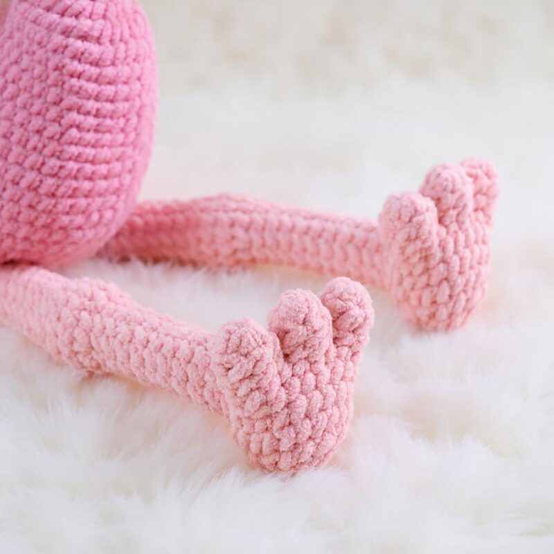 Rosie the Flamingo Amigurumi Crochet Pattern - Adorable DIY Stuffed Animal Toy - Instant Download PDF - Image 6