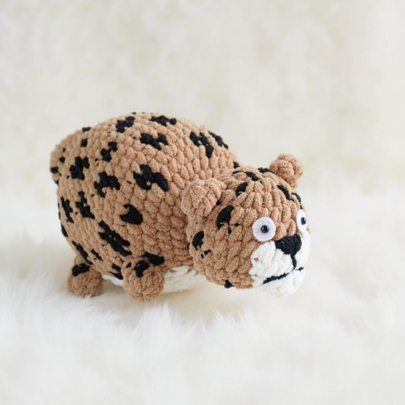 Round Belly Bear Amigurumi Crochet Pattern - Adorable DIY Stuffed Animal Toy - Instant Download PDF - Image 3