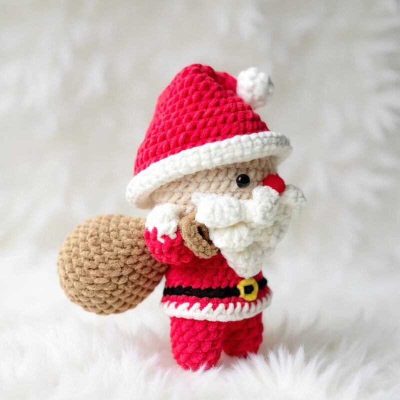 Santa Claus Amigurumi Crochet Pattern - Jolly DIY Stuffed Toy - Instant Download PDF - Image 2