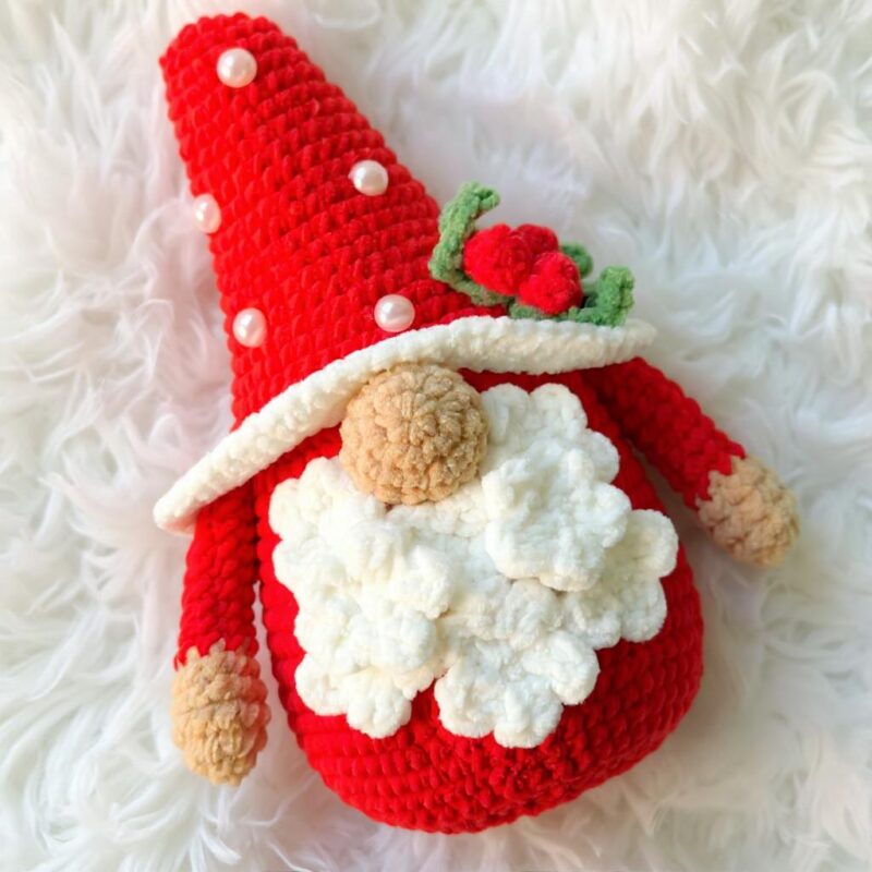 Santa Gnomes Amigurumi Crochet Pattern - Adorable DIY Holiday Toy - Instant Download PDF - Image 3