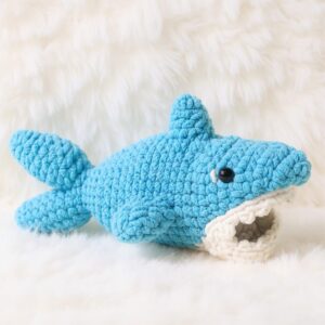 Shark Amigurumi Crochet Pattern - Adorable DIY Stuffed Animal Toy - Instant Download PDF