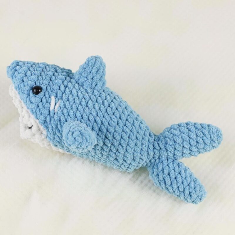 Shark Amigurumi Crochet Pattern - Adorable DIY Stuffed Animal Toy - Instant Download PDF - Image 3