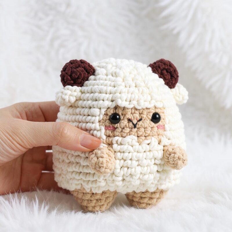 Sheep Amigurumi Crochet Pattern - Adorable DIY Stuffed Animal Toy - Instant Download PDF - Image 2