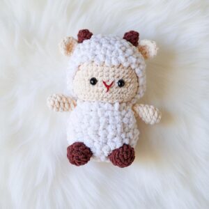 Sheep Amigurumi Crochet Pattern - Adorable DIY Stuffed Animal Toy - Instant Download PDF