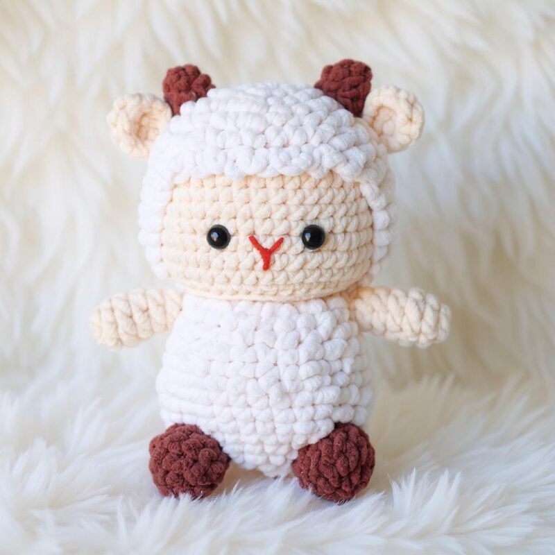Sheep Amigurumi Crochet Pattern - Adorable DIY Stuffed Animal Toy - Instant Download PDF - Image 2