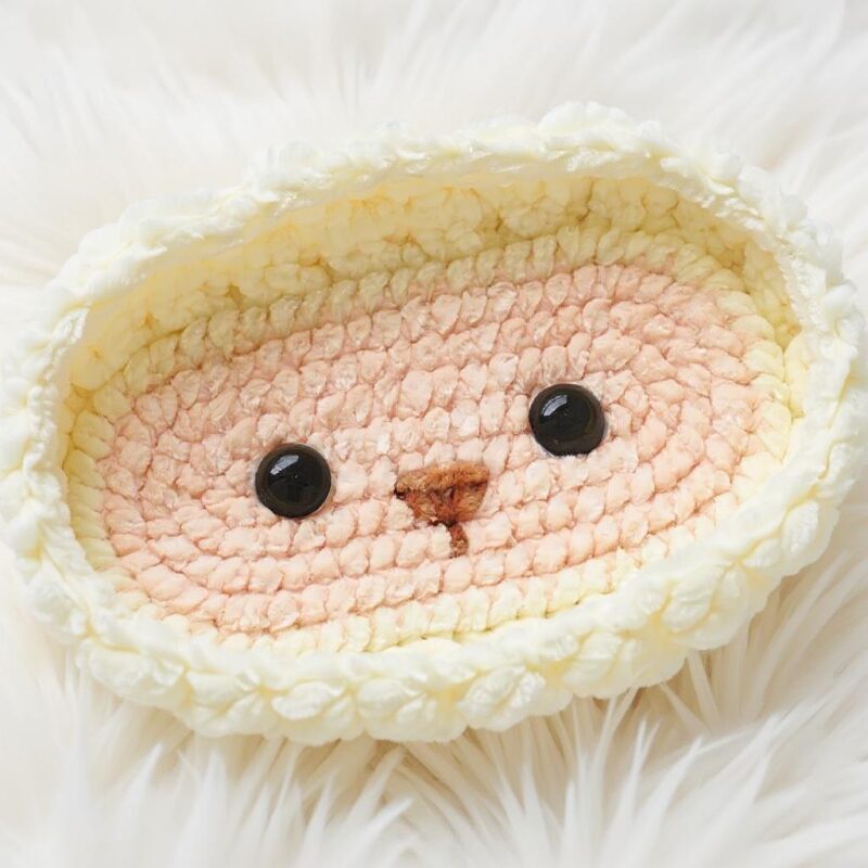 Sheep Eyeglasses Holder Amigurumi Crochet Pattern - Adorable DIY Spectacle Stand - Instant Download PDF - Image 4