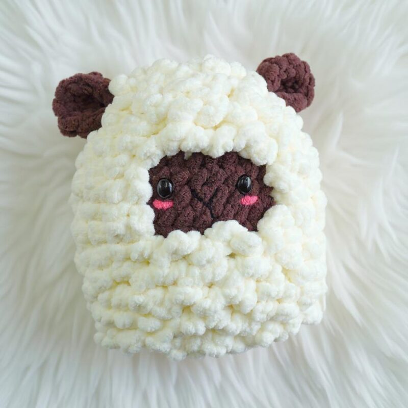 Marshmallow Sheep Amigurumi Crochet Pattern - Adorable DIY Stuffed Animal Toy - Instant Download PDF - Image 3
