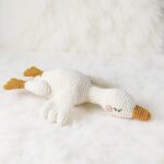 Sleeping Goose Amigurumi Crochet Pattern - Adorable DIY Stuffed Animal Toy - Instant Download PDF