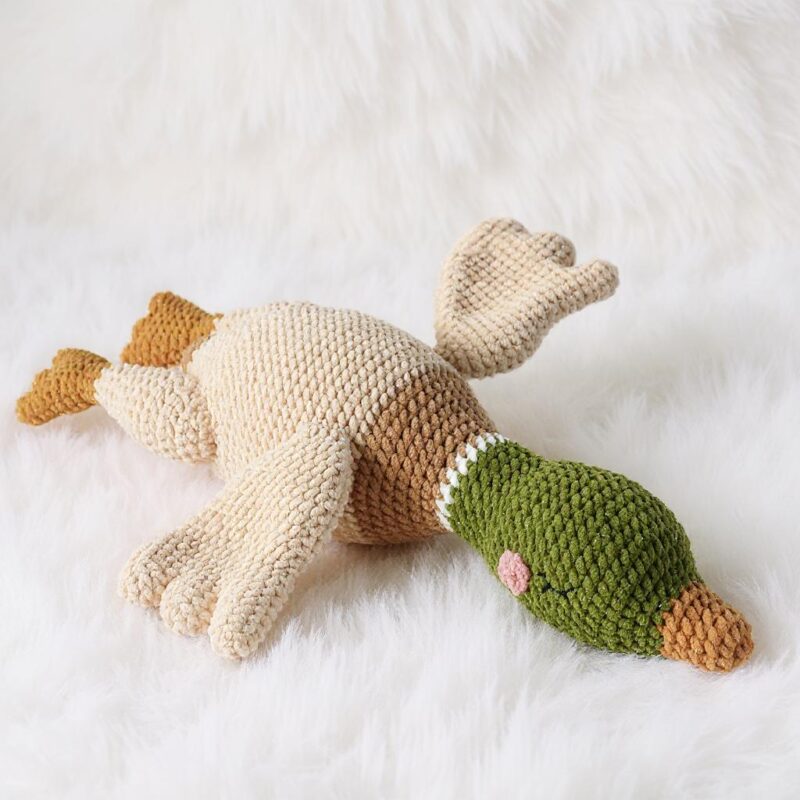 Sleeping Mallard Duck Amigurumi Crochet Pattern - Adorable DIY Stuffed Animal Toy - Instant Download PDF - Image 2