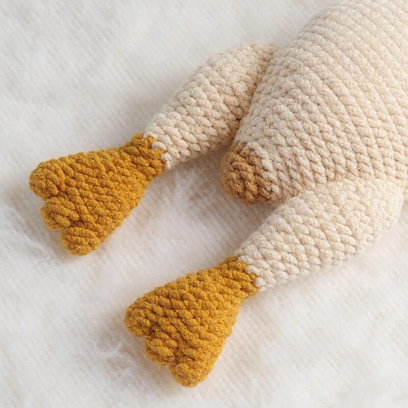 Sleeping Mallard Duck Amigurumi Crochet Pattern - Adorable DIY Stuffed Animal Toy - Instant Download PDF - Image 5