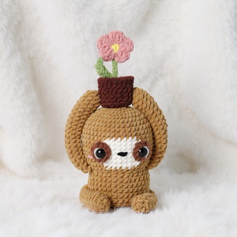 Sloth Amigurumi Crochet Pattern - Adorable DIY Stuffed Animal Toy - Instant Download PDF