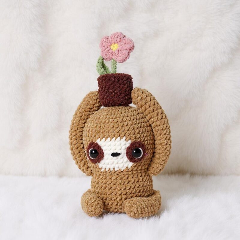 Sloth Amigurumi Crochet Pattern - Adorable DIY Stuffed Animal Toy - Instant Download PDF - Image 3