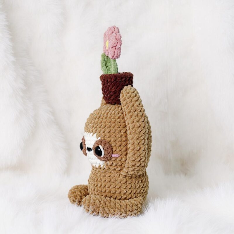 Sloth Amigurumi Crochet Pattern - Adorable DIY Stuffed Animal Toy - Instant Download PDF - Image 4