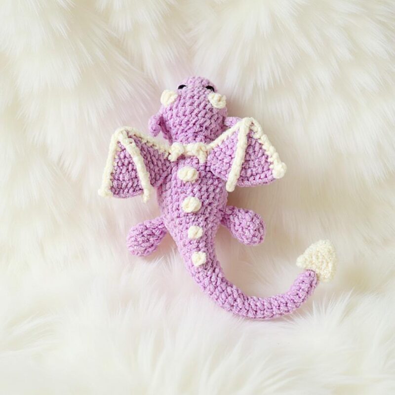Fairy Dragon Amigurumi Crochet Pattern - Magical DIY Stuffed Animal Toy - Instant Download PDF - Image 3