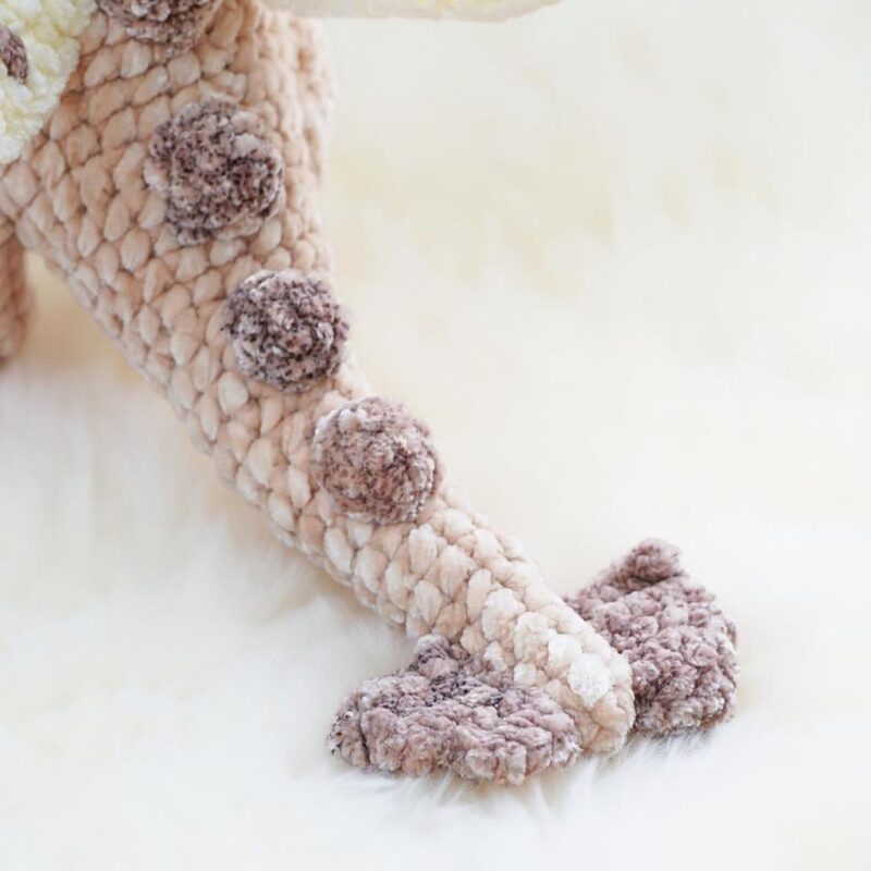 Rosie the Dragon Amigurumi Crochet Pattern - Adorable DIY Stuffed Animal Toy - Instant Download PDF - Image 6