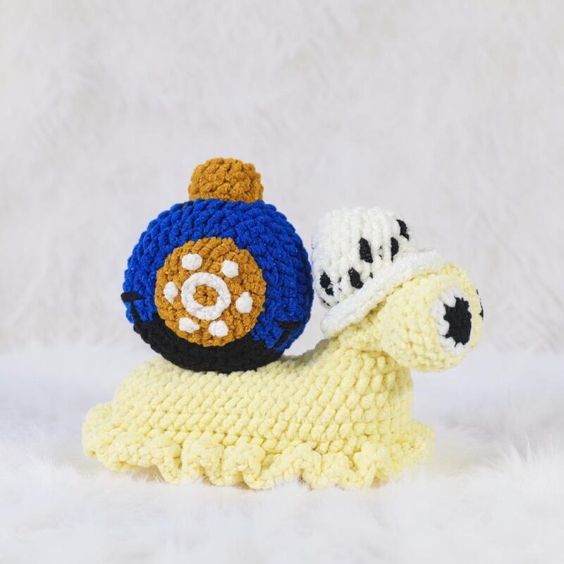 Snail Amigurumi Crochet Pattern - Adorable DIY Stuffed Animal Toy - Instant Download PDF - Image 3