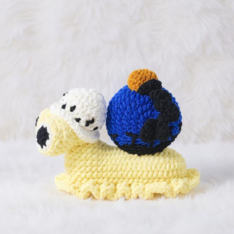 Snail Amigurumi Crochet Pattern - Adorable DIY Stuffed Animal Toy - Instant Download PDF - Image 4
